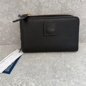 Dooney & Bourke Florentine Zip Credit Card Wallet NWT